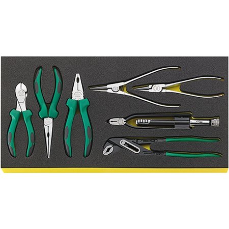 Stahlwille Tools Set of pliers No.TCS WT 6501-6602/7-1 -tray7-pcs. 96830131